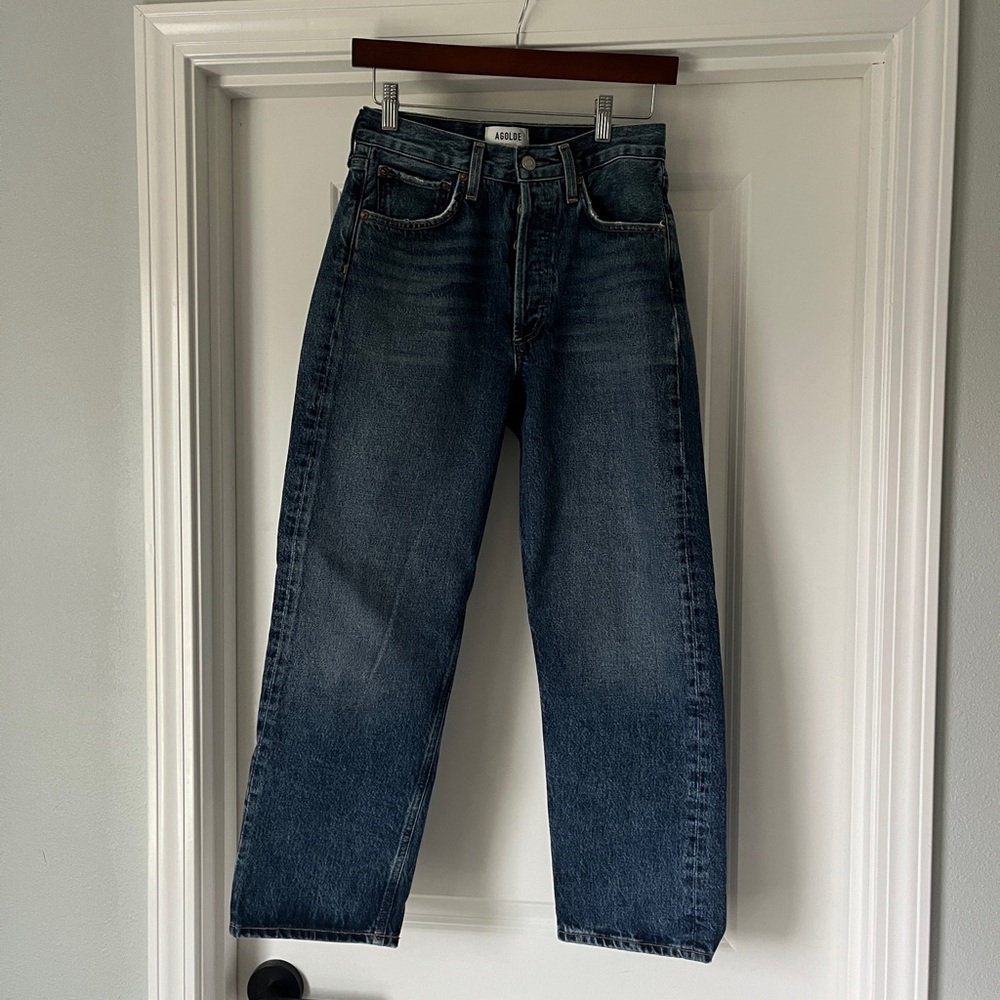 Agolde Blue Ankle & Cropped Jeans